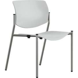 9 to 5 Seating Shuttle Armless Stack Chair with Glides