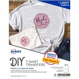 Avery® Iron-On T-Shirt Transfer
