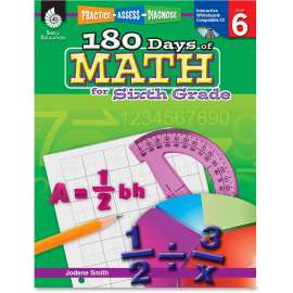 Shell Education Education 18 Days of Math for 6th Grade Book Printed/Electronic Book by Jodene Smith