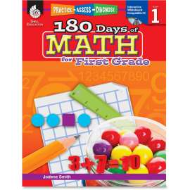 Shell Education Education 18 Days of Math for 1st Grade Book Printed/Electronic Book by Jodene Smith