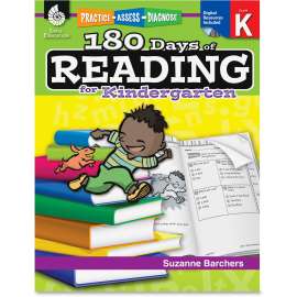 Shell Education 180 Days of Reading Grade K Book Printed/Electronic Book by Suzanne Barchers, Ed.D.