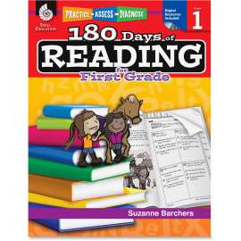 Shell Education 180 Days of Reading Grade 1 Book Printed/Electronic Book by Suzanne Barchers, Ed.D.
