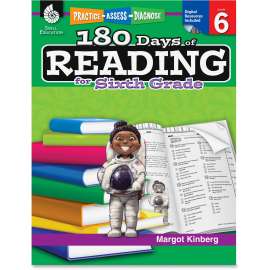 Shell Education 180 Days of Reading Grade 5 Book Printed/Electronic Manual Book by Margot Kinberg