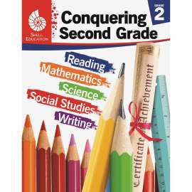 Shell Education Conquering Second Grade Printed Book