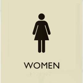 Lorell Restroom Sign