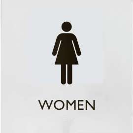 Lorell Restroom Sign
