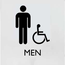 Lorell Restroom Sign