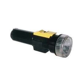 Flashlight W/Magnet,3-Way Switch,Roll Resistant,Black/Yellow