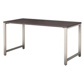 Bush 400 Series 60W x 30D Table Desk with Metal Legs, Storm Gray