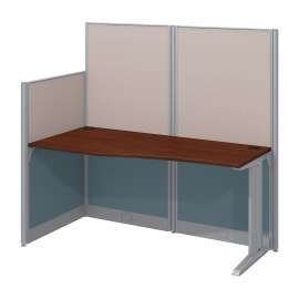 Bush Office in an Hour 65W x 33D Cubicle Workstation, Hansen Cherry