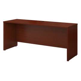 Bush Series C 72W x 24D Credenza Desk, Mahogany
