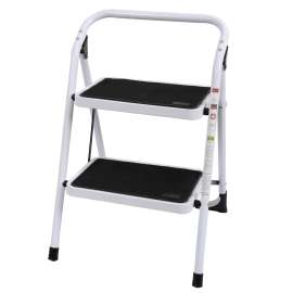 220 lb Steel Non-Slip 2-Step Ladder