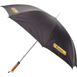 24"Dia Black Golf Umbrella with Forge Logo