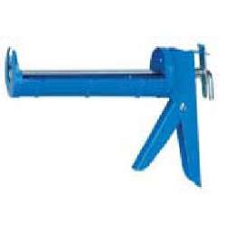 9"L Blue Half Barrel Economy Caulking Gun