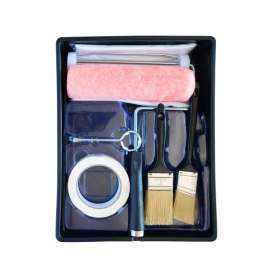 9"W Paint Roller Kit, 9 Pieces