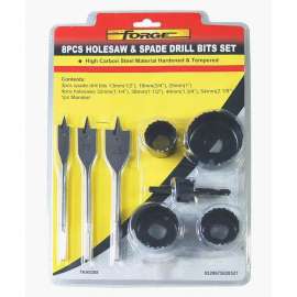 Carbon Steel Woodworking Tools Set, 8 Pieces