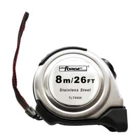 26'L Nylon Coated Metal Case Tape Measure