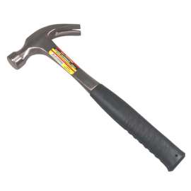 16 oz. Forged Steel One-Piece Claw Hammer with Cushion Grip