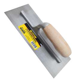11"L x 4.5"W Trowel Plasterer with Wood Handle