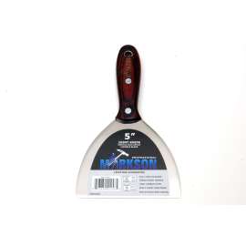 5" Pakka Wooden Handle Stainless Steel Putty Knife