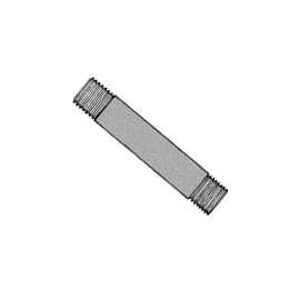Worldwide Sourcing Long Pipe Nipple, 1/8 In, Threaded, 60 In L, Steel, Black Oxide