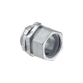 Carlon 5804M4 Compression Connector, 1/2 in EMT, PVC