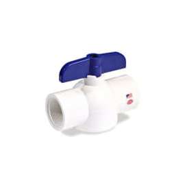 NDS EBV-1250-T Ball Valve, 1-1/4 in FPT x FPT, 2 Ports/Ways, PVC