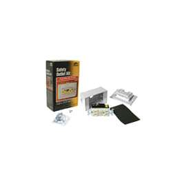 HUBBELL 5874-6S Cover Kit, 3-9/64 in L, 7 in W, White, Powder-Coated