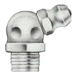 Drive Fittings, Elbow - 65°, 45/64 in, Male/Male,