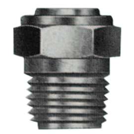 Relief Fittings, Straight, 9/16 in, Male/Male, 1/8 in (PTF)