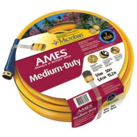 All Weather Garden Hoses, 5/8 in X 100 ft, Yellow