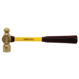 Engineers Ball Peen Hammers, 1 lb, 14 in L
