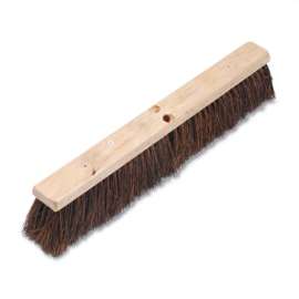 Floor Brush Head, 3 1/4 in Natural Palmyra Fiber, 24 in