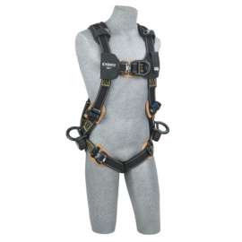 ExoFit NEX Arc Flash Positioning/Climbing Harnesses, D-Ring; Buckle, Medium