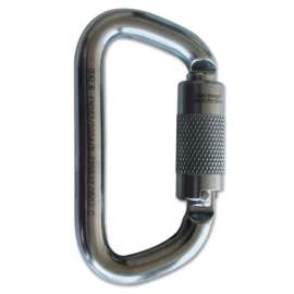 Saflok Carabiners, 11/16 in, Stainless Steel Carabiner