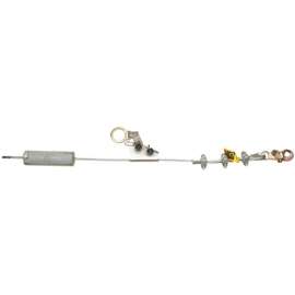 Rope Grabs, Inline 3/8 in Cable, Manual Cable Rope Grab
