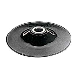 Rubber Backing Pad, 4-1/2 in dia