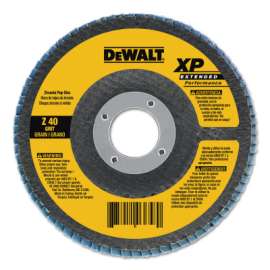 XP Ext Perf Flap Disc, 4-1/2 in, 80 Grit, 5/8 in-11 Arbor, 13,300 RPM, T27
