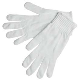 Multipurpose String Knit Gloves, Medium, Knit Wrist, Heavy Weight, Natural