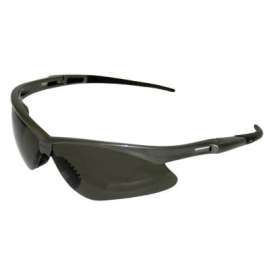V30 Nemesis* Polar Safety Eyewear, Smoke Lens, Anti-Scratch, Gunmetal Frame