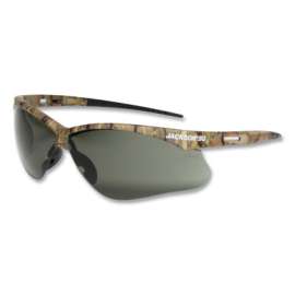 SG Series Safety Glasses, Universal Size, Smoke Lens, Camo Frame, Hardcoat Anti-Scratch