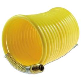 Nylon Self-Storing Air Hoses, 1/2 in I.D., 25 ft