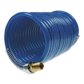 Stowaway Heavy-Duty Nylon Air Hoses, 1/4 in I.D., 25 ft, Rigid
