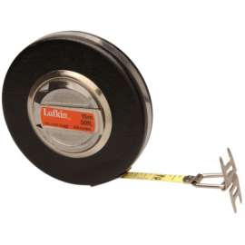 Banner Measuring Tapes, 3/8 in; 10 mm x 50 ft; 15 m, Inch/Metric