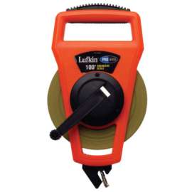 Pro Series Nyclad Tape Measures, 1/2 in x 200 ft, Inch/Engineers