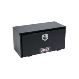 Rain-Gutter Style Steel Underbed Truck Box, 9 ft³ Capacity, 18 in W x 48 in D x 18 in H, Black
