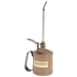 Heavy Duty Pump Oilers, 1 qt, Lever Action, Rigid 12 in Spout