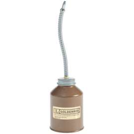 Spring Bottom Oilers, 12 oz, Manual Push, Flexible 7 in Spout