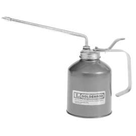 Industrial Pump Oilers, 16 oz, Lever Action, Angle 8 in Spout
