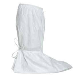 Tyvek® IsoClean® Boot Covers with PVC Soles, X-Large, White